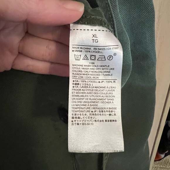 Banana Republic Olive Green Utility Jumpsuit - Picture 7 of 13